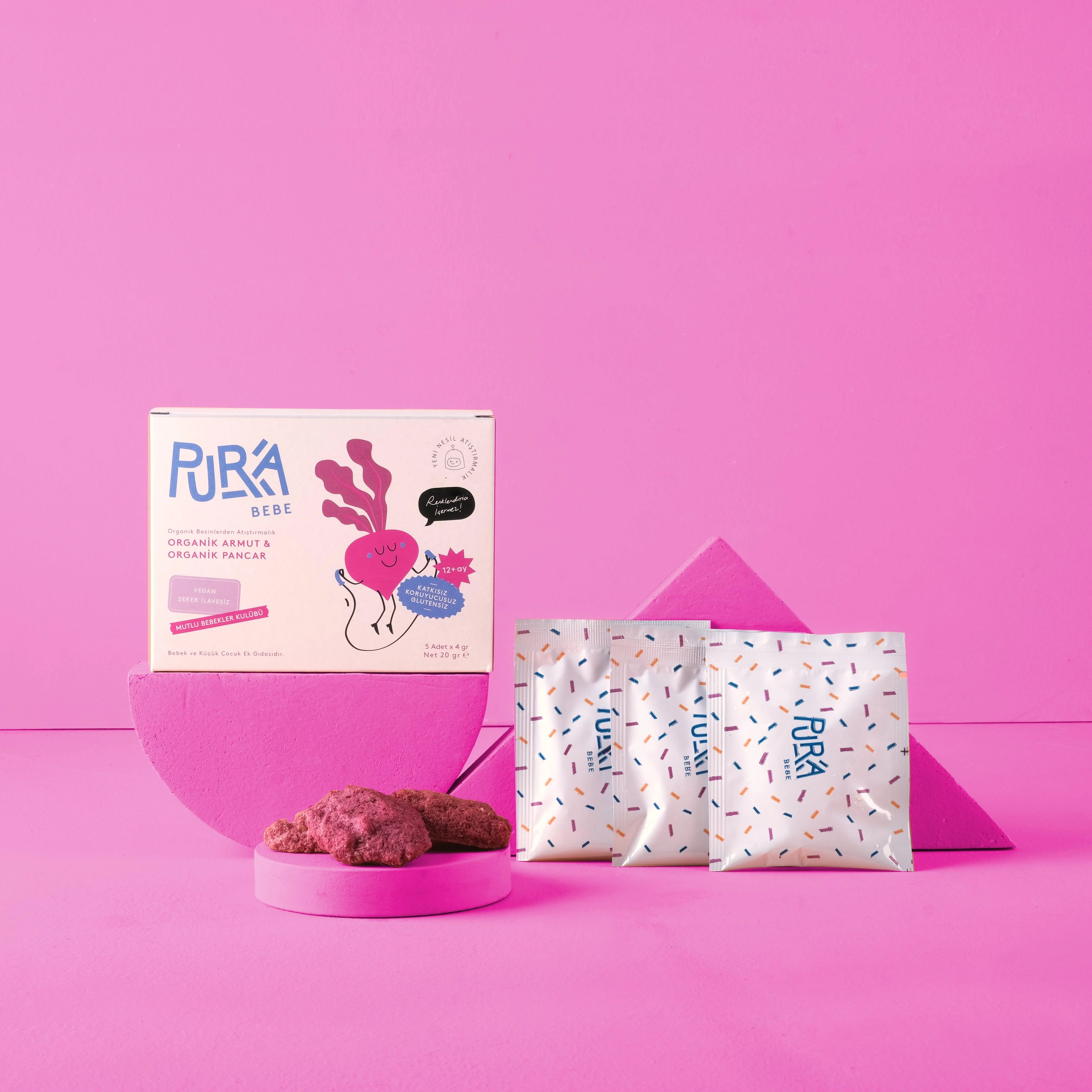 Organik Armut & Organik Pancar Atıştırmalık