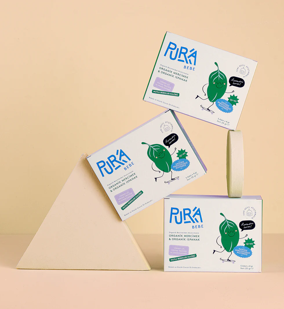 Organik Mercimek & Organik Ispanak Atıştırmalık 15 Adet